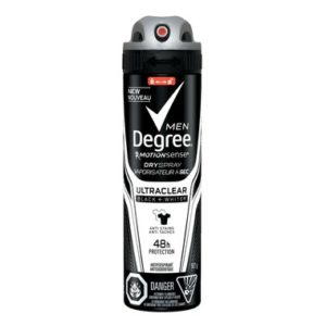 Degree Men UltraClear Black + White Antiperspirant Dry Spray