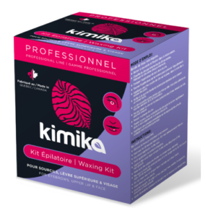 Kimika Facial Waxing Kit Eyebrows & Upper Lip