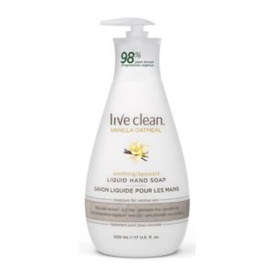 Live Clean Vanilla Oatmeal Soothing Liquid Hand Soap