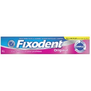 Fixodent Complete Original Denture Adhesive Cream