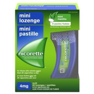 Nicorette Mini Lozenges Fresh Mint 4mg