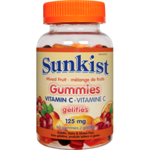 Sunkist Vitamin C 125mg Gummy