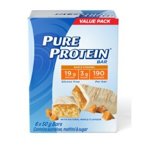 Pure Protein Bar Maple Caramel