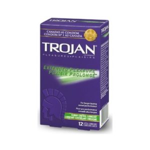 Trojan Extended Pleasure Lubricated Latex Condoms