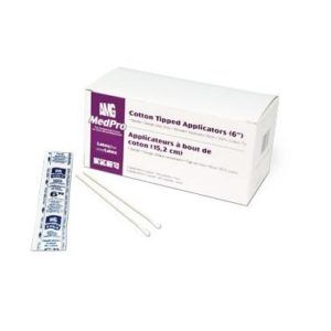 MedPro Cotton Tipped Applicators - 6 Inches