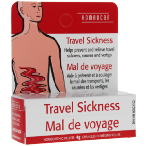 Homeocan Travel Sickness Homeopathic Pellets