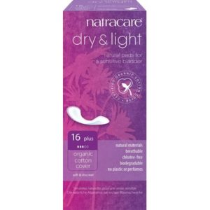 Natracare Dry & Light Plus Natural Pads