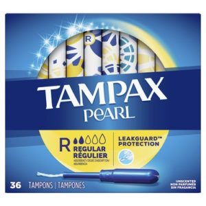 Tampax Pearl Unscented