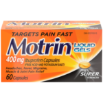 Motrin Liquid Gels Super Strength