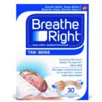 Breathe Right Tan Large Nasal Strips