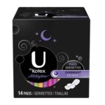 U by Kotex AllNighter Overnight Pads with Wings