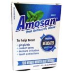 Amosan Oral Antiseptic Rinse Mint