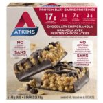 Atkins Protein Bars Chocolaty Chip Granola 5-Pack