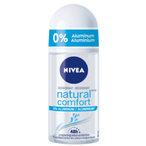 Nivea Natural Comfort Aluminum Free Roll-on Deodorant