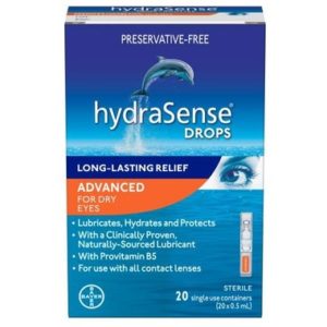 hydraSense Advanced Eye Drops Vials Preservative Free With Provitamin B5