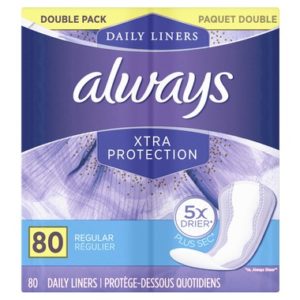 Always Xtra Protection Daily Liners Regular