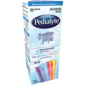 Pedialyte Freezer Pops Oral Electrolyte Maintenance Solution