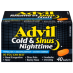 Advil Cold & Sinus Nighttime Caplets