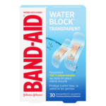 Band-Aid Water Block Plus Clear Bandages