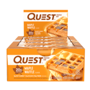 Quest Nutrition Protein Bar Maple Waffle Case