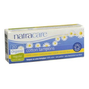 NatraCare Organic Tampons Non-Applicator Style