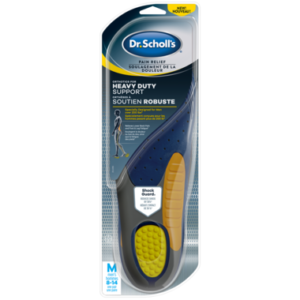 Dr Scholl's Pain Relief Orthotics for Heavy Duty Support