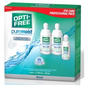 Opti-Free Puremoist Evermoist Solution Twin Pack