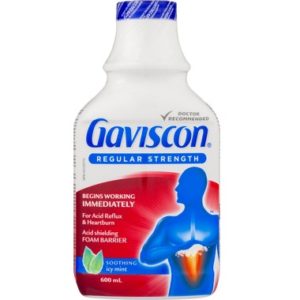 Gaviscon Regular Strength Liquid Icy Mint