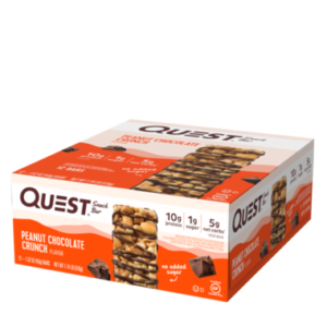 Quest Nutrition Snack Bar Peanut Chocolate Crunch Case