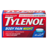 Tylenol Body Pain Extra Strength Night Caplets