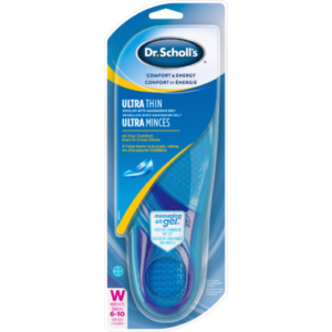 Dr. Scholl's Massaging Gel Ultra Thin Insoles for Women