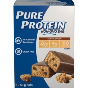 Pure Protein Cookie Dough Non-GMO bar