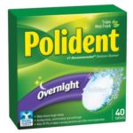 Polident Overnight Denture Cleanser