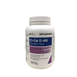 Sandoz Ci-Cal D 400 Chewable Orange Flavour