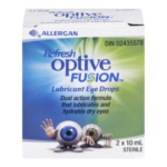 Refresh Optive Fusion Lubricant Eye Drops Dual Pack