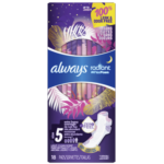 Always Infinity FlexFoam Pads for Women Extra Heavy Overnight Absorbency