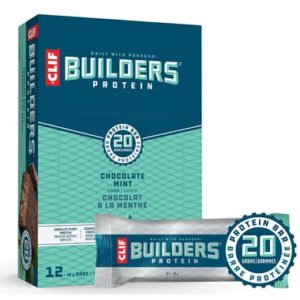 Clif Builder's Chocolate Mint Protein Bar Case