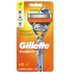 Gillette Fusion5 Men's Razor Handle + 2 Blade Refills