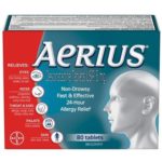 Aerius Allergy Medicine Fast Relief 24-Hour Non-Drowsy