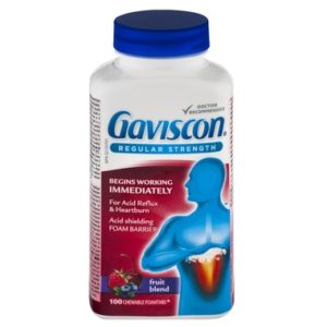 Gaviscon Regular Strength Tablets Fruit Blend