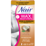 Nair Wax Ready-Strips with Nourishing Coconut Milk Oil