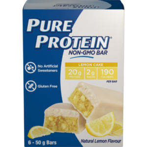 Pure Protein Lemon Cake Non-GMO Bars