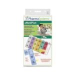 PharmaSystems Weekly Pill & Vitamin Planner - Three Times Daily