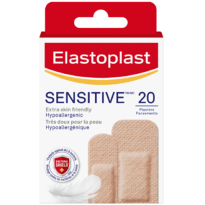 Elastoplast Adhesive Bandages for Sensitive Skin Light