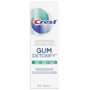 Crest Gum Detoxify Extra Fresh Toothpaste