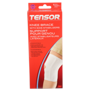 Tensor Knee Brace with Side Stabilizers