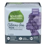 Seventh Generation Chlorine-Free Pads Ultra-Thin with Wings Overnight