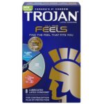 Trojan All The Feels Lubricated Latex Condoms