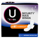 U by Kotex Security Feminine Maxi Pad with Wings Extra Heavy