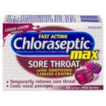 Chloraseptic Maximum Strength Sore Throat Lozenges Wild Berries